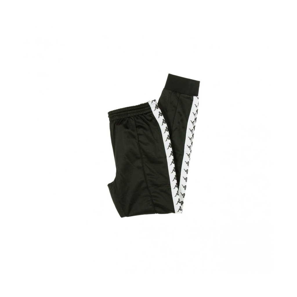 PANTALONE TUTA BANDA RASTORIA SLIM BLACK/WHITE