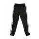 PANTALONE TUTA BANDA RASTORIA SLIM BLACK/WHITE