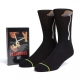 calza media uomo spore sock x pleasures BLACK