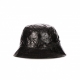 cappello da pescatore uomo metal bucket BLACK