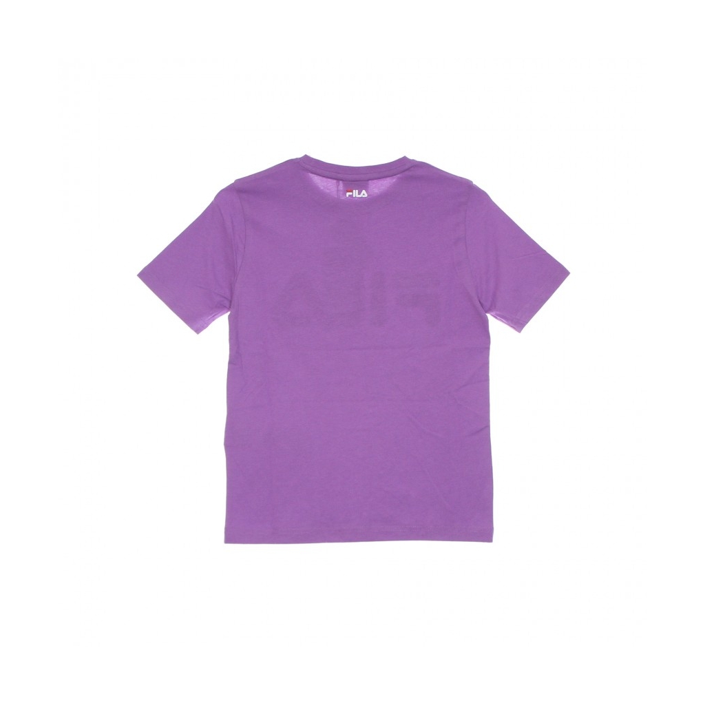 maglietta ragazzo gaia logo tee AMETHYST ORCHID