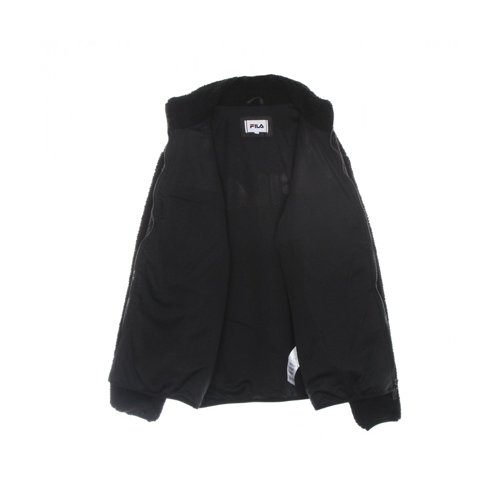 orsetto uomo satoshi sherpa fleece jacket BLACK