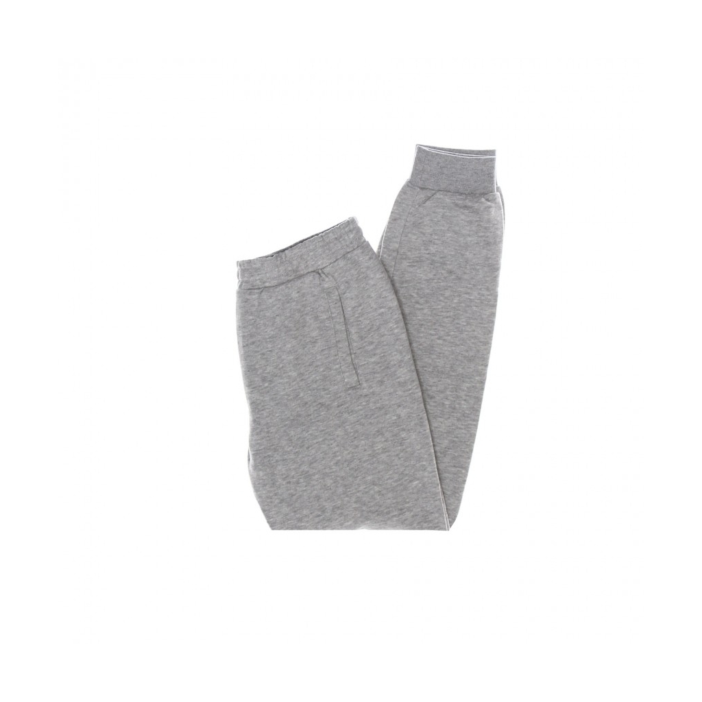 pantalone tuta leggero ragazzo patrizia logo jogger LIGHT GREY MELANGE BROS