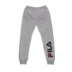 pantalone tuta leggero ragazzo patrizia logo jogger LIGHT GREY MELANGE BROS