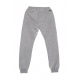 pantalone tuta leggero ragazzo patrizia logo jogger LIGHT GREY MELANGE BROS