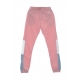 pantalone tuta leggero bambino samantha blocked sweat pants CORAL BLUSH/BLUE FOG/BRIGHT WHITE