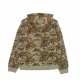 felpa cappuccio donna contra mockneck po hoodie TAN CAMO