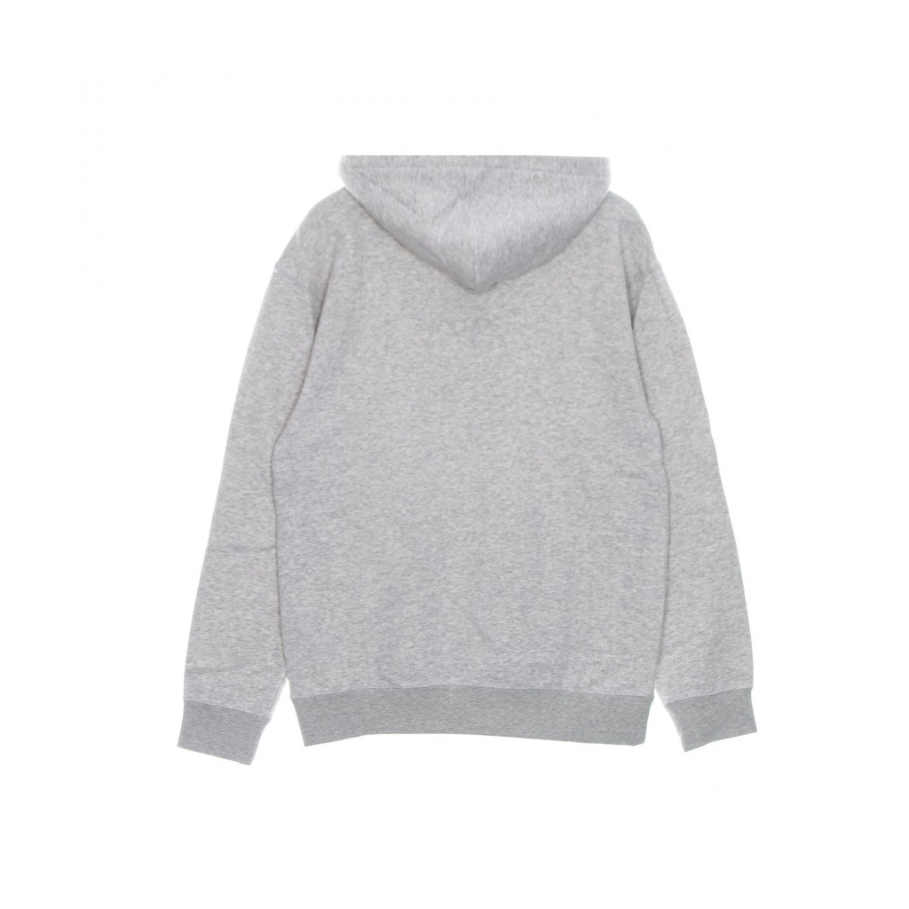 felpa cappuccio uomo rhinestone po hoodie x playboy GREY HEATHER