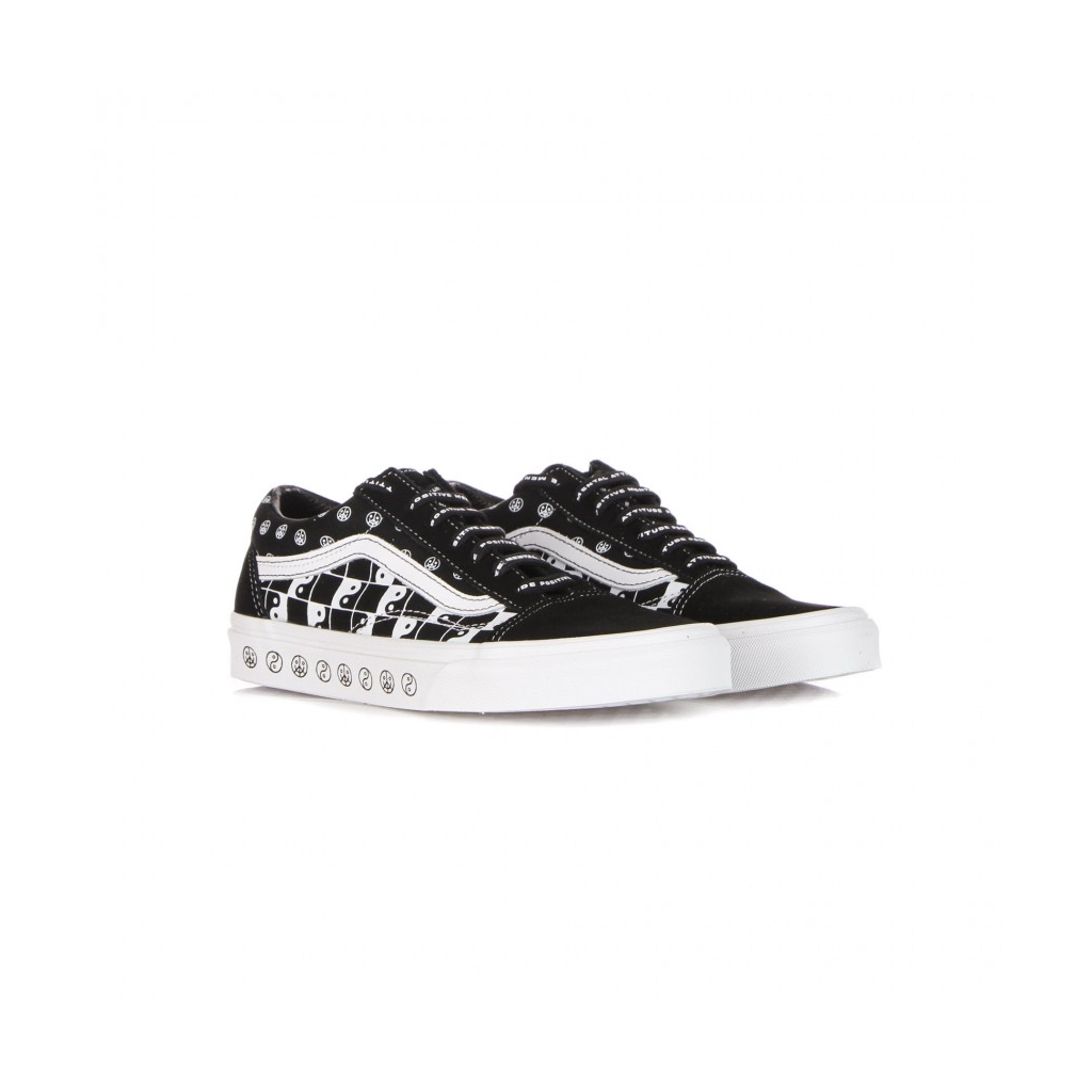 scarpa bassa donna old skool BLACK/TRUE WHITE