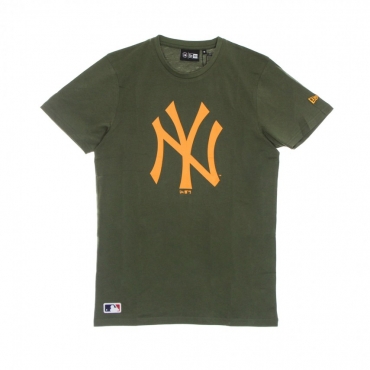 maglietta uomo mlb seasonal team logo tee neyyan NEW OLIVE/KHAKI