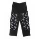 pantalone lungo uomo vvs double knee pant x playboy BLACK