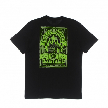 maglietta uomo dlynr tee x bastard BLACK