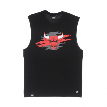 canotta uomo nba tear logo sleeveless tee chibul BLACK