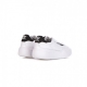 scarpa bassa donna her court CLOUD WHITE/CLOUD WHITE/CORE BLACK