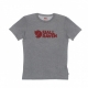 maglietta uomo fjallraven logo t-shirt GREY MELANGE