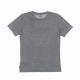 maglietta uomo fjallraven logo t-shirt GREY MELANGE