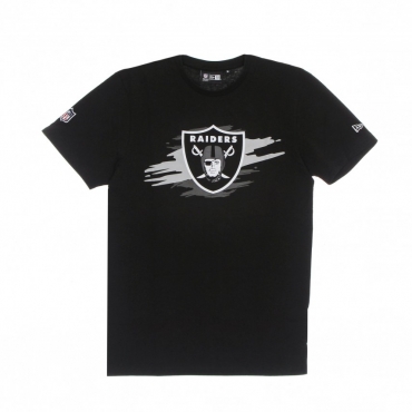 maglietta uomo nfl tear logo tee lasrai BLACK/GRAY