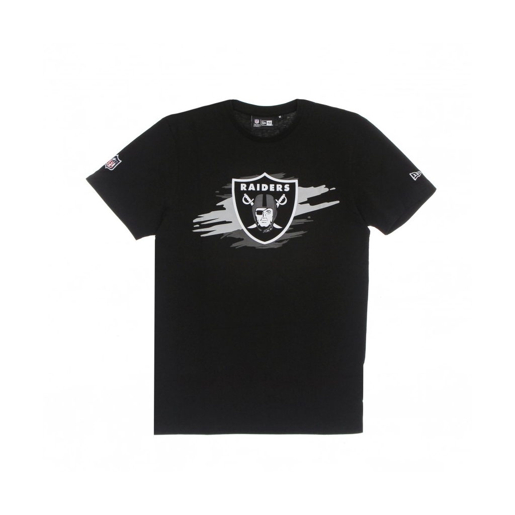 maglietta uomo nfl tear logo tee lasrai BLACK/GRAY