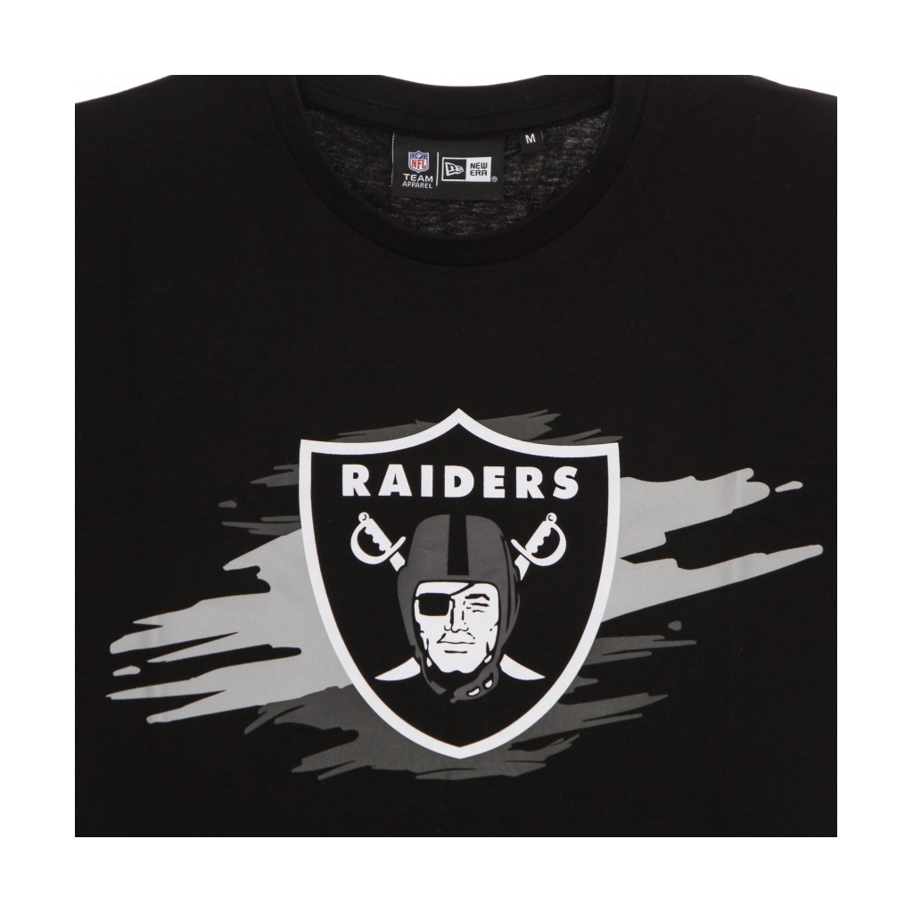 maglietta uomo nfl tear logo tee lasrai BLACK/GRAY