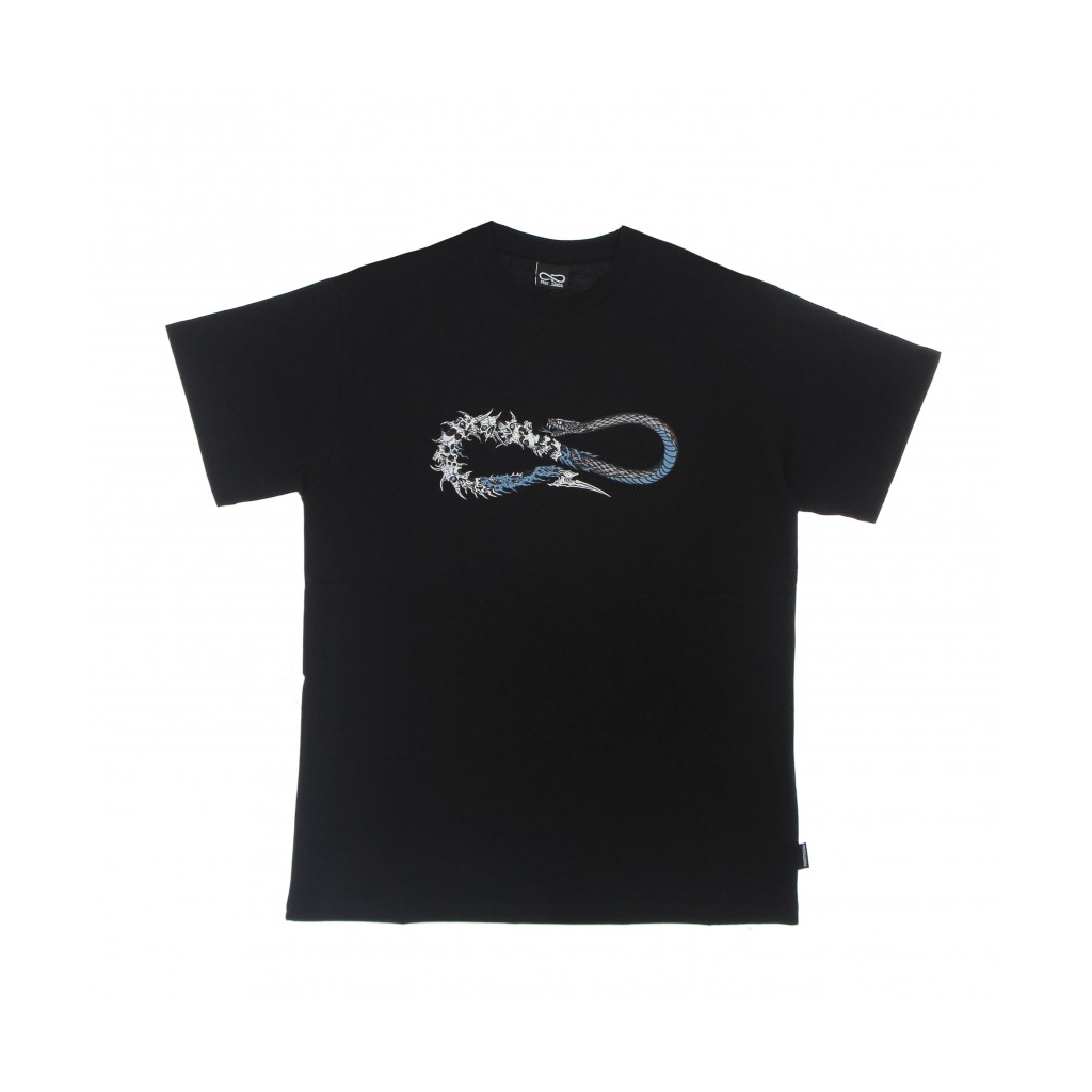 maglietta uomo logo skullsnake tee BLACK