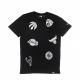 maglietta uomo nba multi team tee BLACK