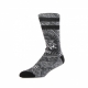 calza media uomo bandana black BLACK/WHITE