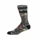 calza media uomo signature aloha BLACK/MULTI