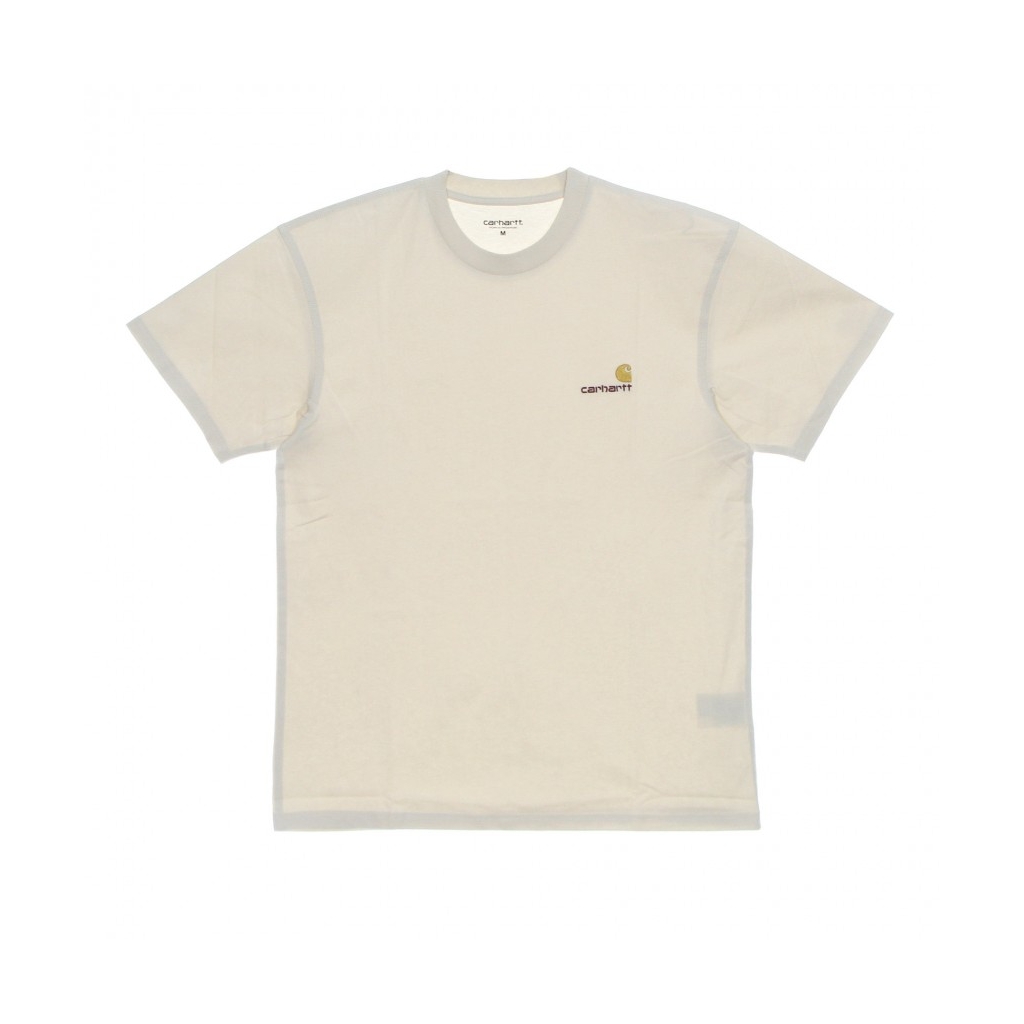 maglietta uomo american script tee NATURAL