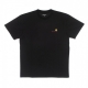 maglietta uomo american script tee BLACK