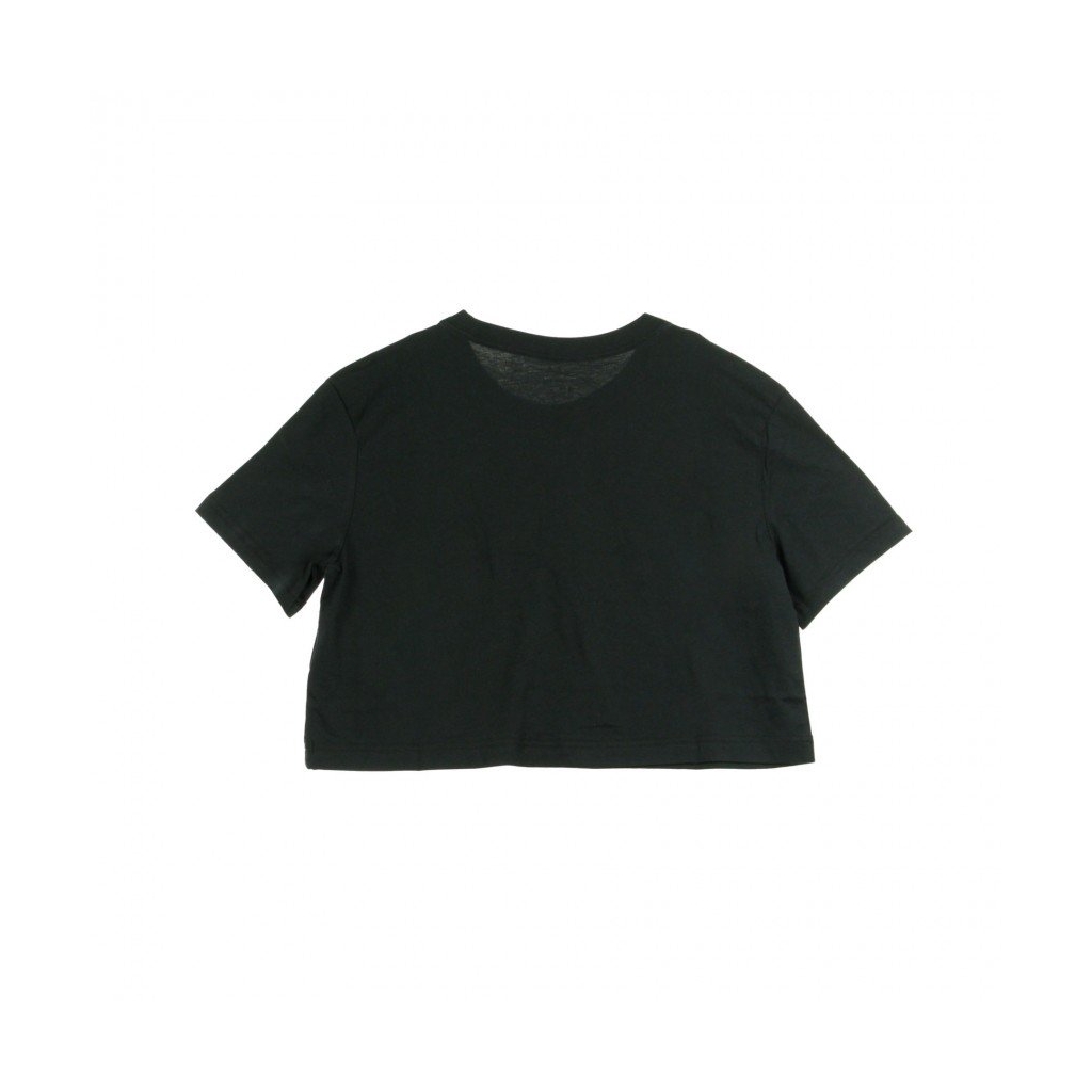 maglietta corta donna essnt crop icn ftra BLACK/WHITE