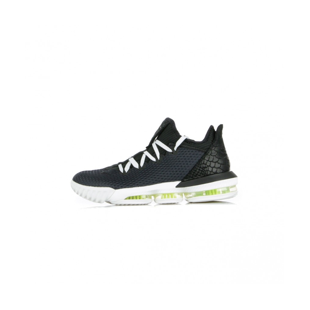 scarpa bassa uomo lebron xvi low BLACK/BLACK/SUMMIT WHITE/VOLT