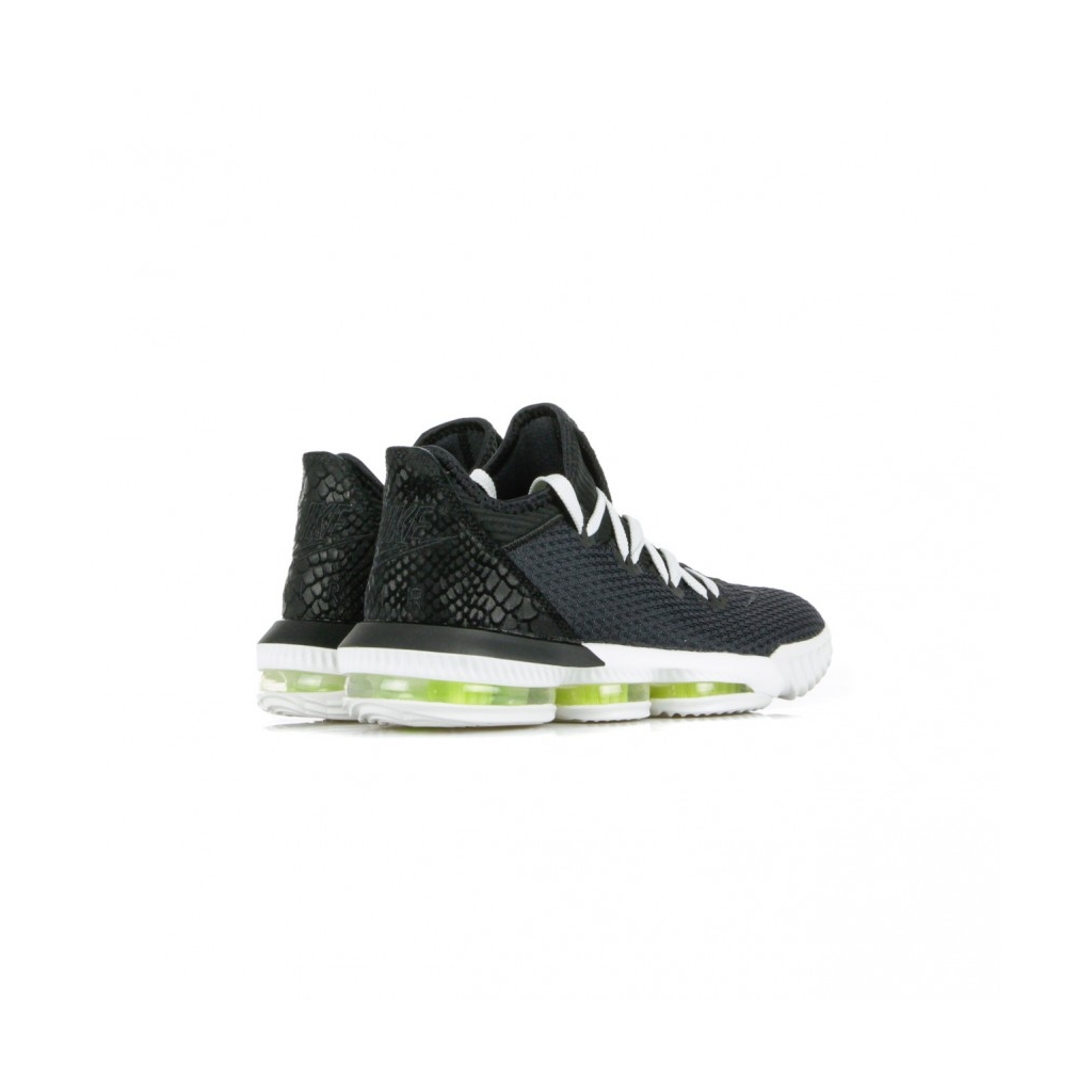 scarpa bassa uomo lebron xvi low BLACK/BLACK/SUMMIT WHITE/VOLT