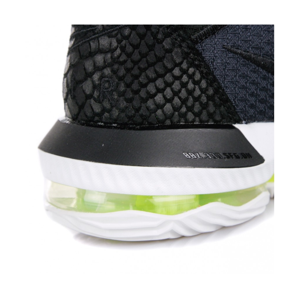 scarpa bassa uomo lebron xvi low BLACK/BLACK/SUMMIT WHITE/VOLT