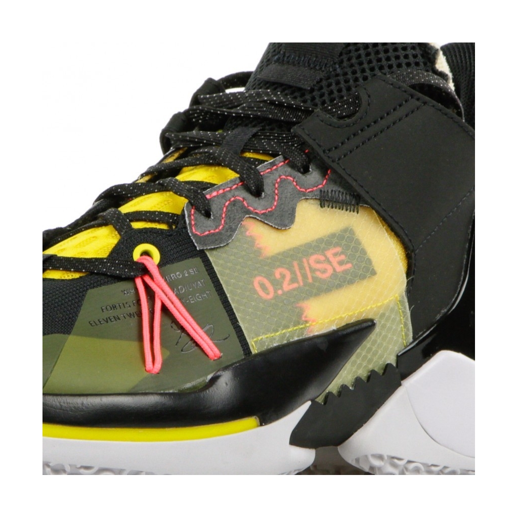 scarpa alta uomo jordan why not zero2 se x russell westbrook BLACK/FLASH CRIMSON/AMARILLO/VAST GREY