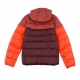 piumino uomo down fill windrunner jacket hd CEDAR/NIGHT MAROON/HABANERO RED/SAIL