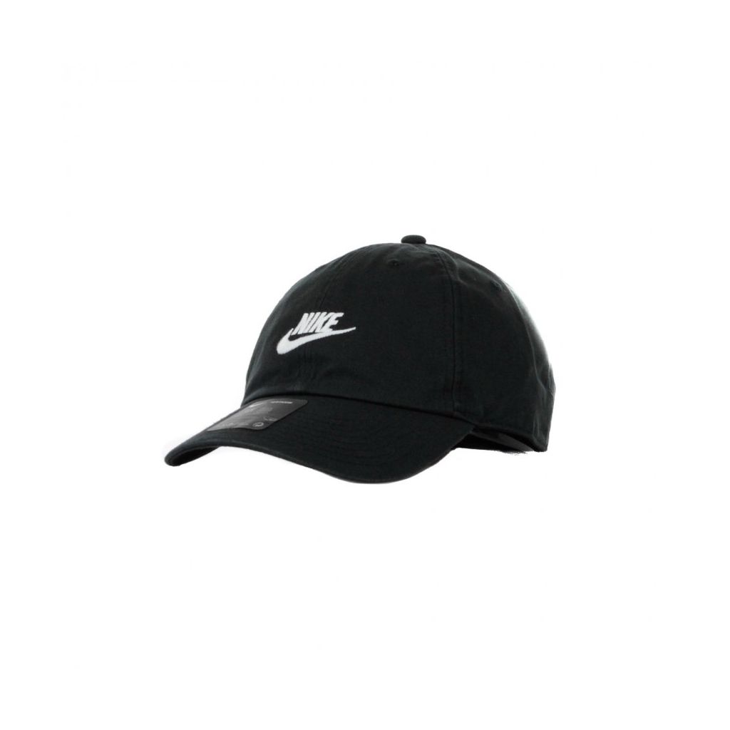 cappellino visiera curva uomo h86 futura washed BLACK/BLACK/WHITE