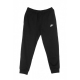 pantalone tuta leggero uomo club jogger BLACK/BLACK/WHITE