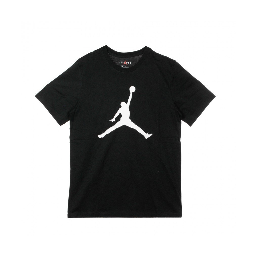 maglietta uomo jumpman crew BLACK/WHITE