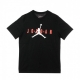 maglietta uomo air wordmark BLACK/INFRARED 23