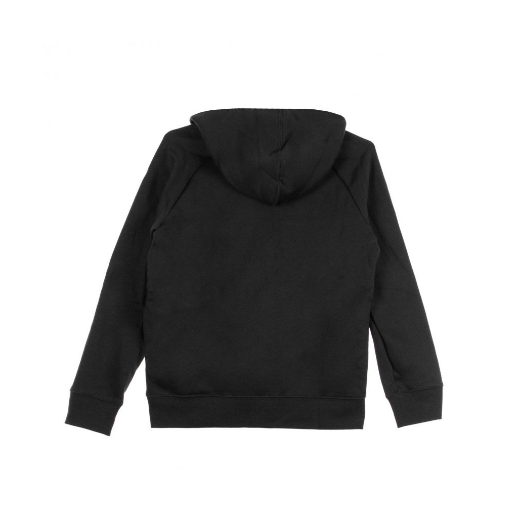 felpa cappuccio ragazzo air hoodie BLACK/BLACK/WHITE/UNIVERSITY RED