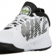 scarpa alta ragazzo team hustle d9 gs WHITE/BLACK/VOLT