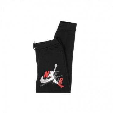 pantalone tuta leggero uomo classics jumpman pant BLACK/GYM RED/WHITE