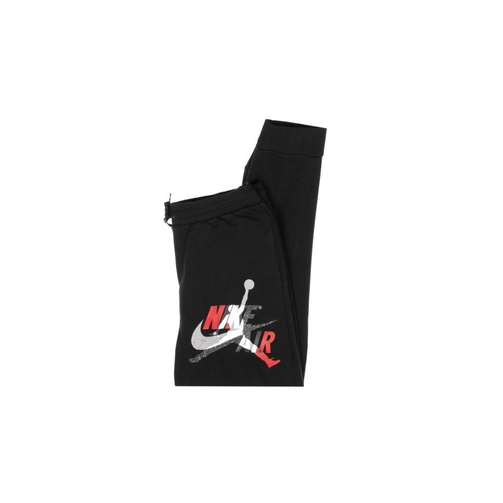 pantalone tuta leggero uomo classics jumpman pant BLACK/GYM RED/WHITE