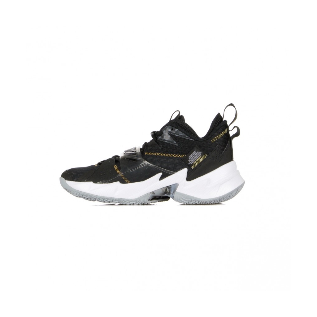 scarpa alta uomo jordan why not zero3 x russell westbrook BLACK/METALLIC GOLD/BLACK