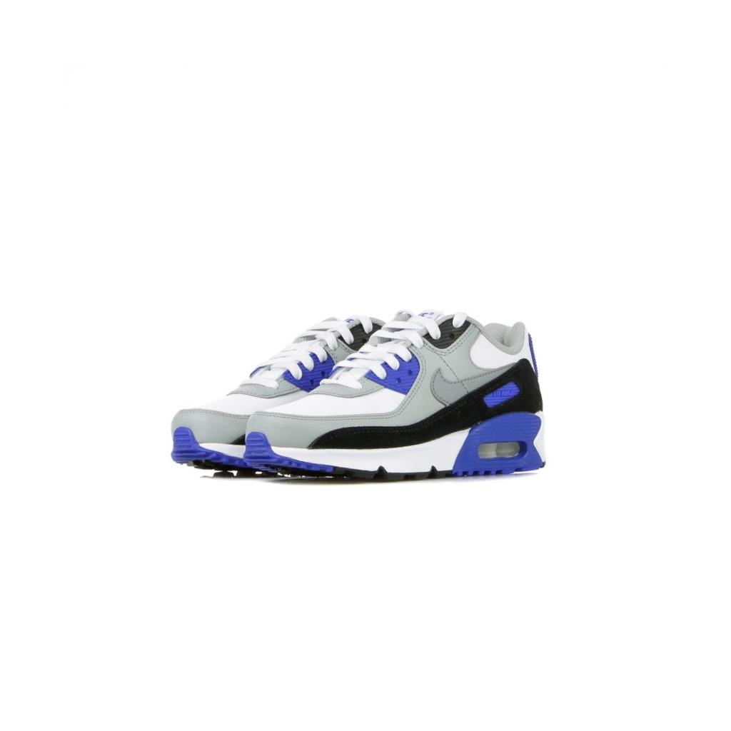 scarpa bassa ragazzo air max 90 ltr gs WHITE/PARTICLE GREY/LT SMOKE GREY