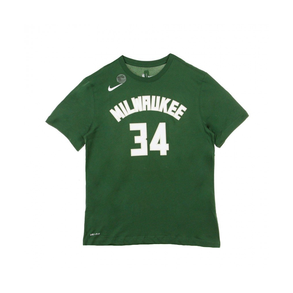 Nike Milwaukee Bucks Giannis Antetokounmpo Dry Short Sleeve T-Shirt