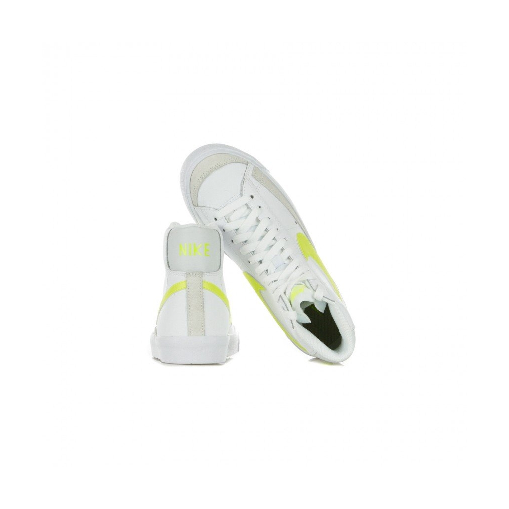 Nike Women's Blazer Mid '77 White/Lemon Venom-Pure Platinum