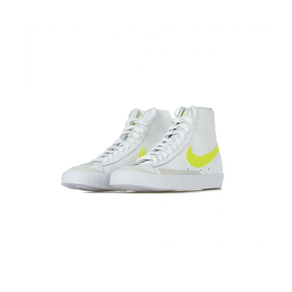 Nike Women's Blazer Mid '77 White/Lemon Venom-Pure Platinum