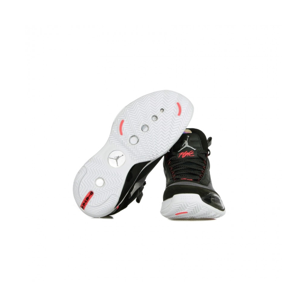 scarpa bassa uomo jordan xxxiv low BLACK/METALLIC SILVER/WHITE/RED ORBIT