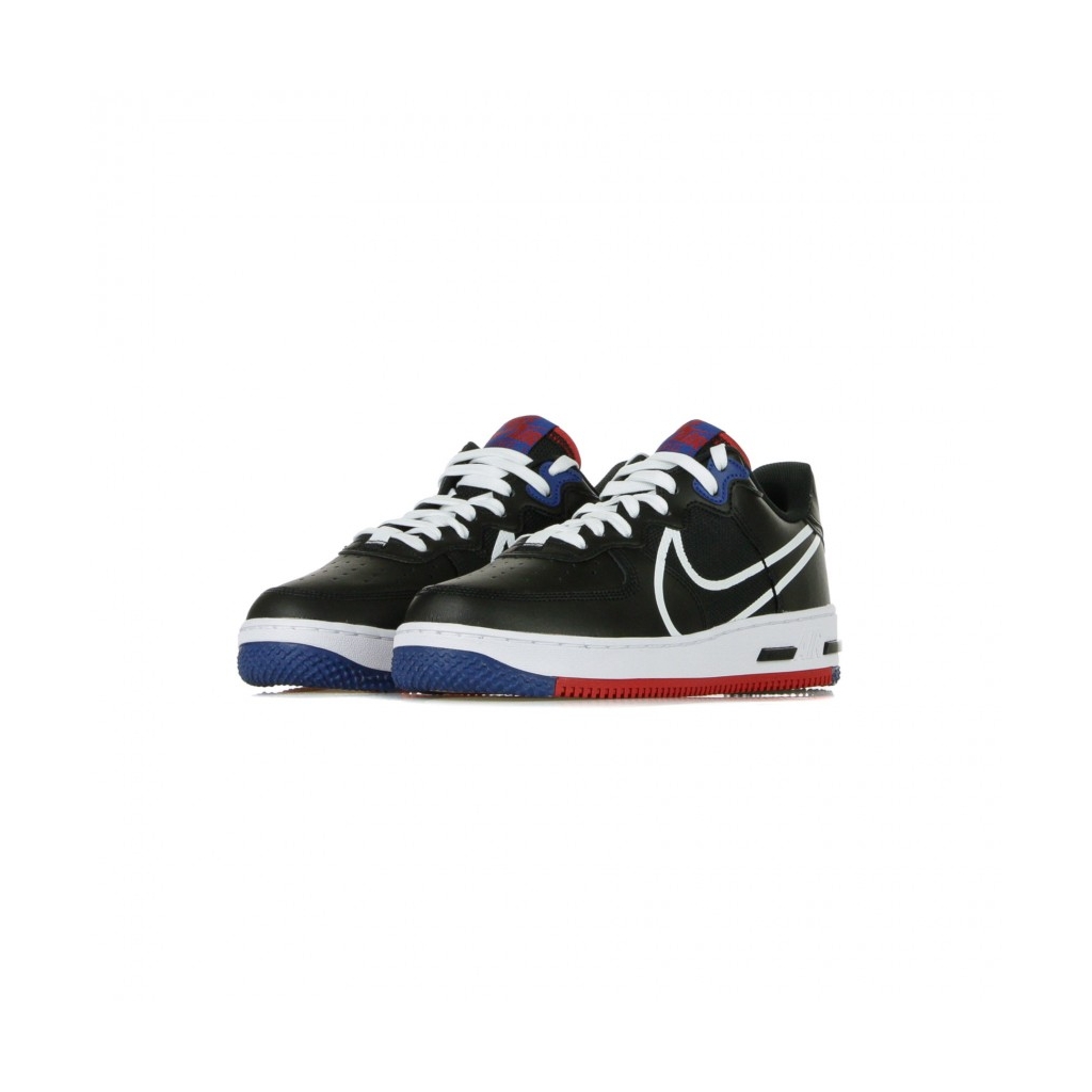 Nike air force hot sale 1 black gym blue